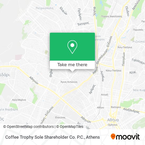 Coffee Trophy Sole Shareholder Co. P.C. map