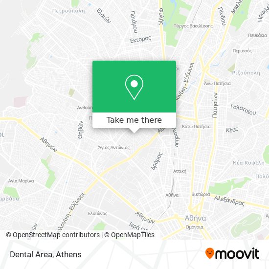 Dental Area map