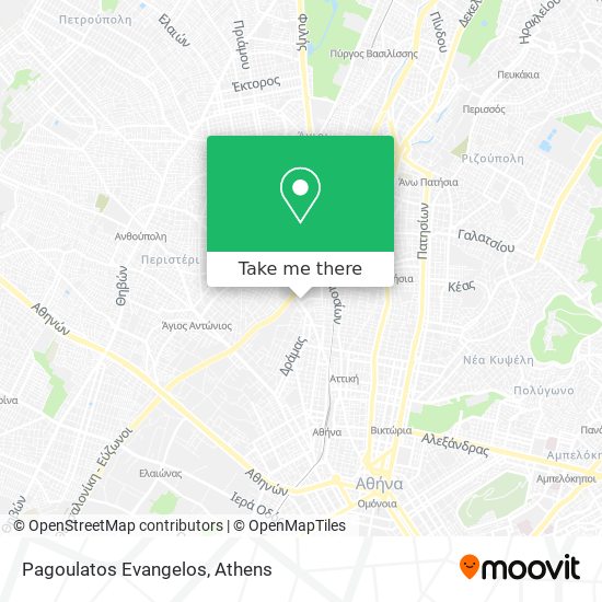 Pagoulatos Evangelos map