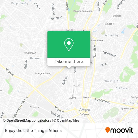 Enjoy the Little Things map