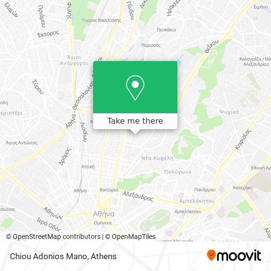 Chiou Adonios Mano map