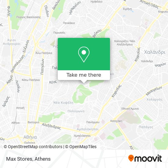 Max Stores map