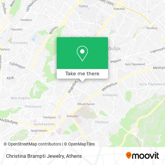 Christina Brampti Jewelry map