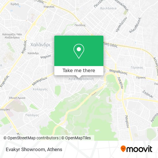 Evakyr Showroom map