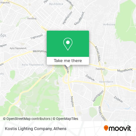 Kostis Lighting Company map