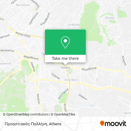 Προαστιακός-Παλλήνη map