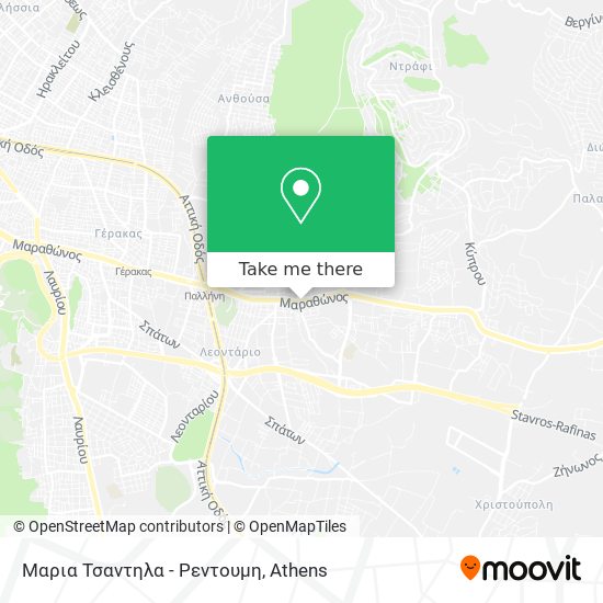 Μαρια Τσαντηλα - Ρεντουμη map
