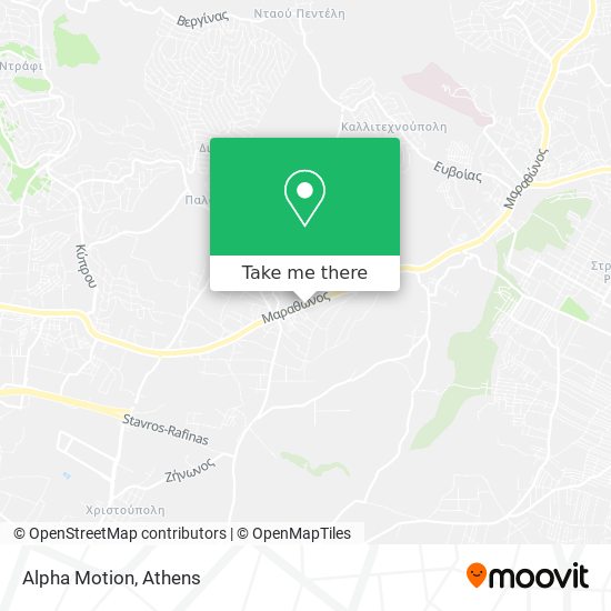 Alpha Motion map