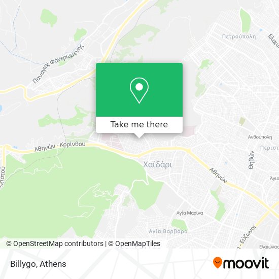 Billygo map