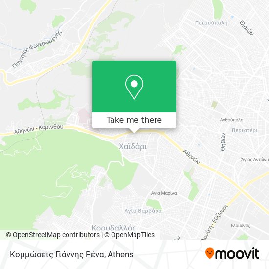 Κομμώσεις Γιάννης Ρένα map