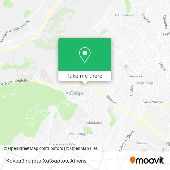 Κολυμβητήριο Χαϊδαρίου map