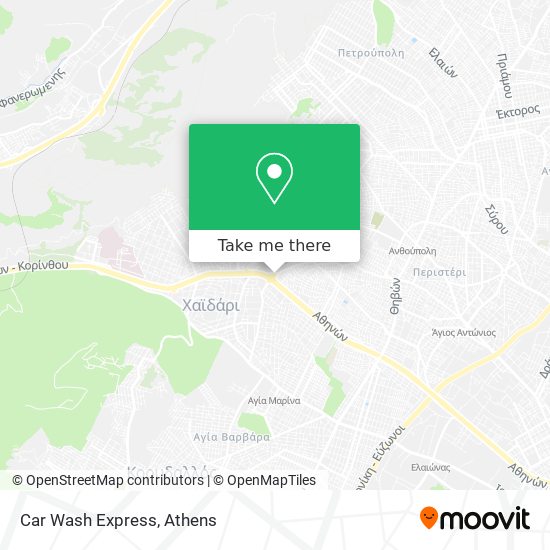 Car Wash Express map