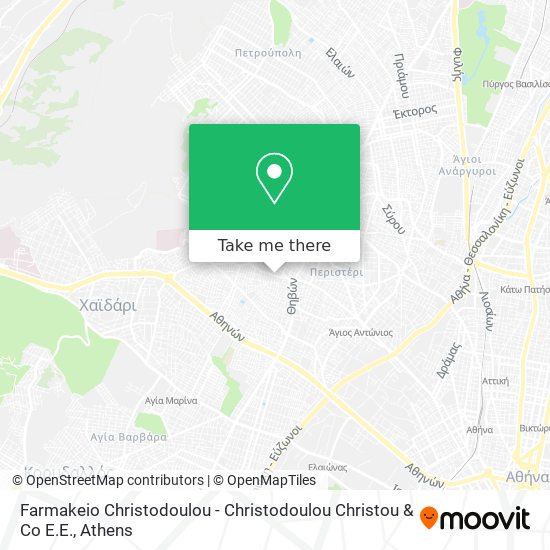 Farmakeio Christodoulou - Christodoulou Christou & Co E.E. map