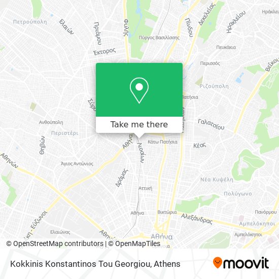 Kokkinis Konstantinos Tou Georgiou map