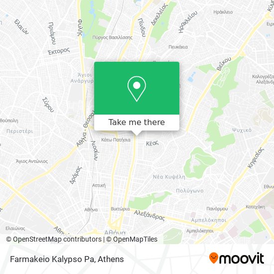 Farmakeio Kalypso Pa map