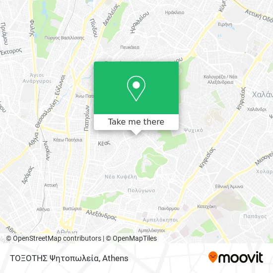 ΤΟΞΟΤΗΣ Ψητοπωλεία map