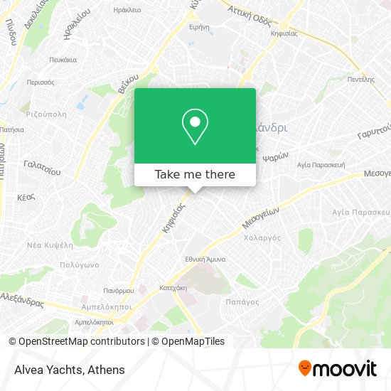 Alvea Yachts map