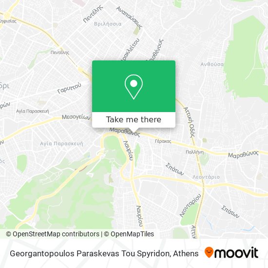 Georgantopoulos Paraskevas Tou Spyridon map