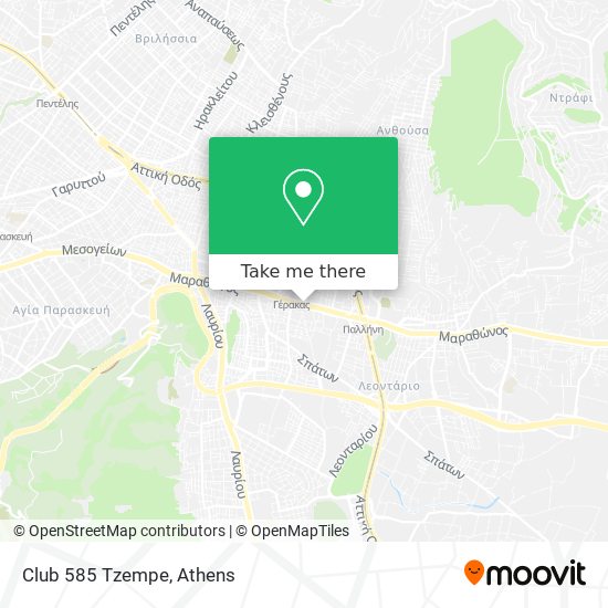 Club 585 Tzempe map