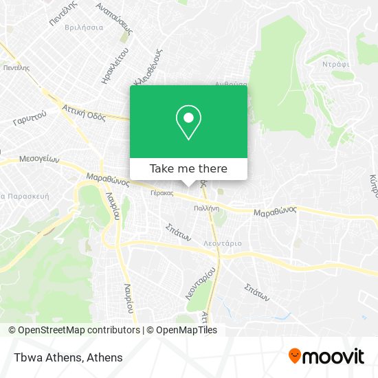 Tbwa Athens map