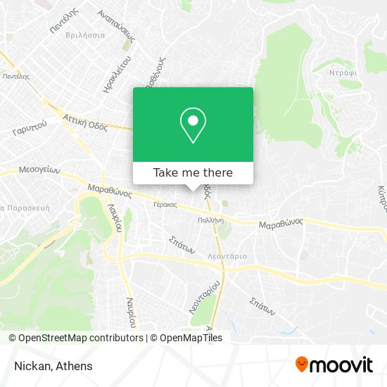 Nickan map