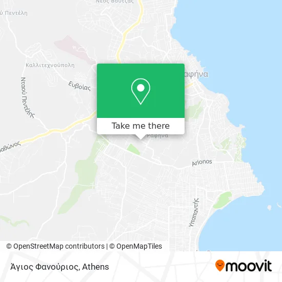 Άγιος Φανούριος map