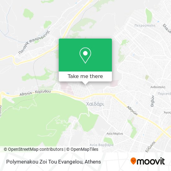 Polymenakou Zoi Tou Evangelou map