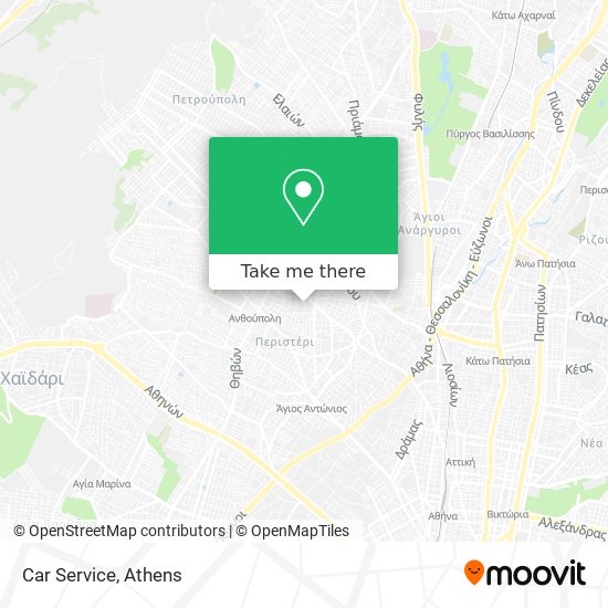 Car Service map