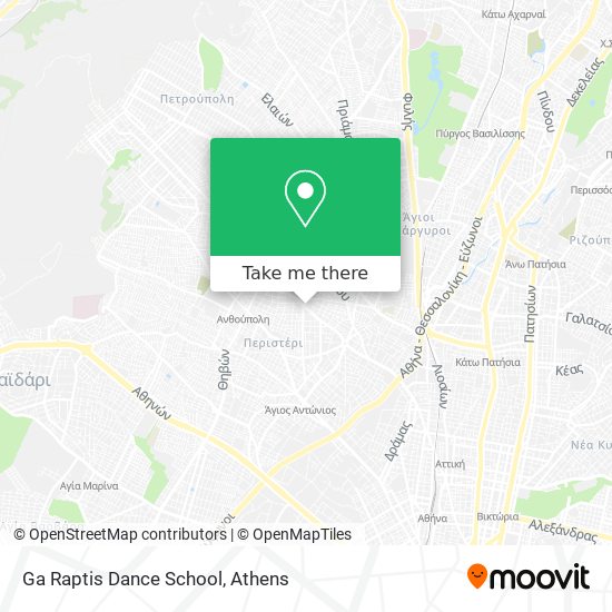 Ga Raptis Dance School map