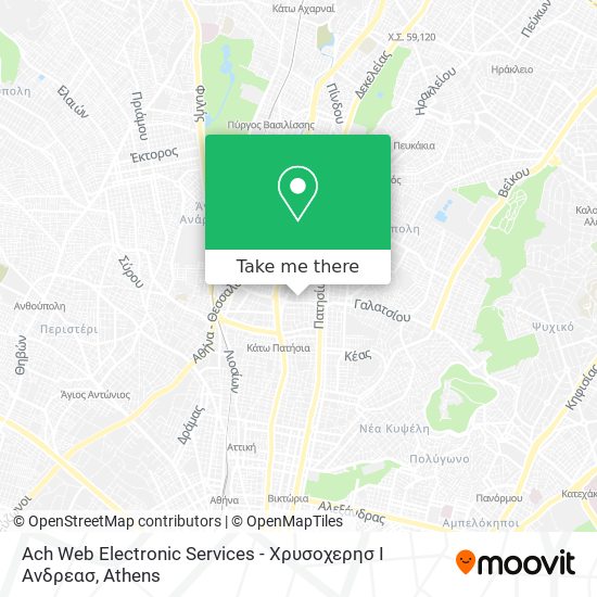 Ach Web Electronic Services - Χρυσοχερησ Ι Ανδρεασ map