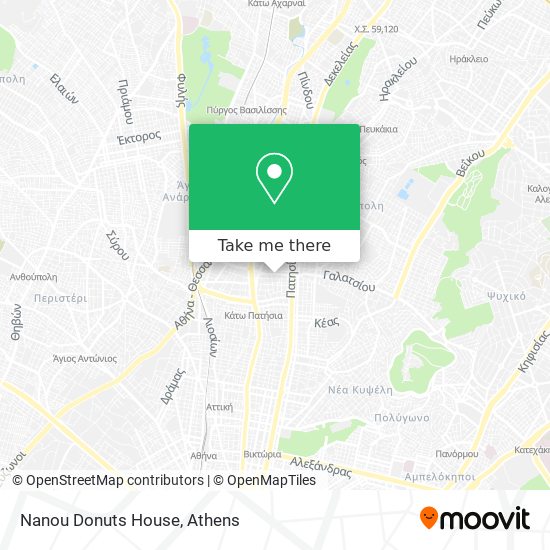 Nanou Donuts House map