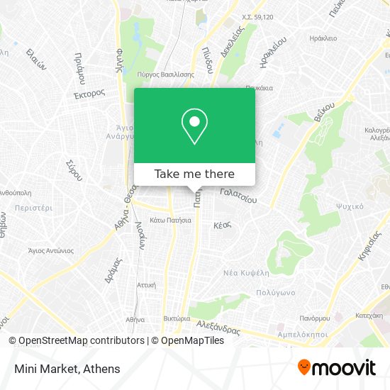 Mini Market map