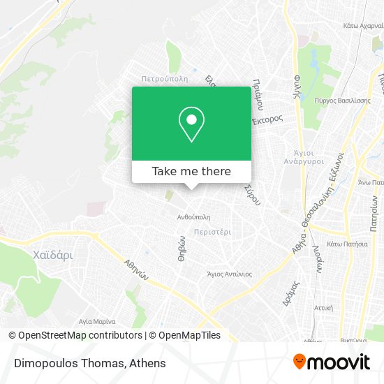 Dimopoulos Thomas map