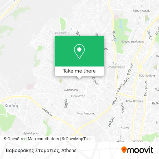 Βαβουρακης Σταματιος map