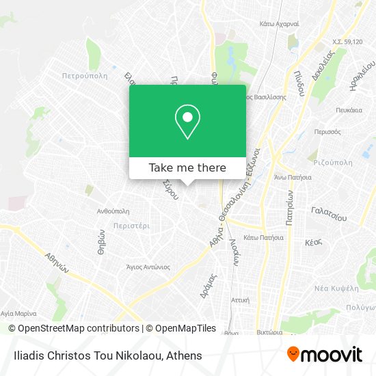 Iliadis Christos Tou Nikolaou map