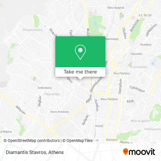 Diamantis Stavros map