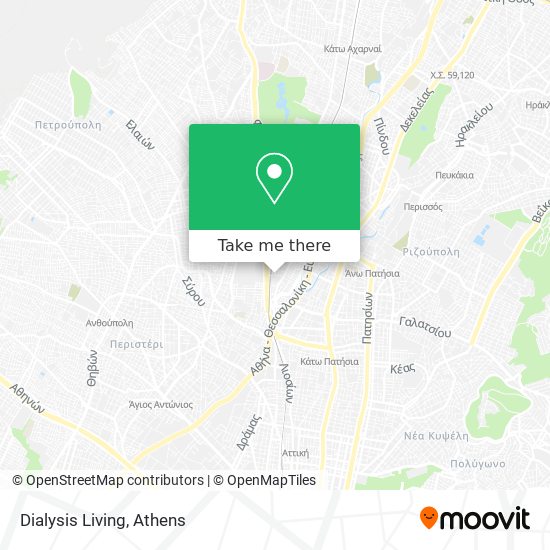 Dialysis Living map