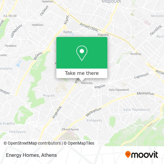 Energy Homes map