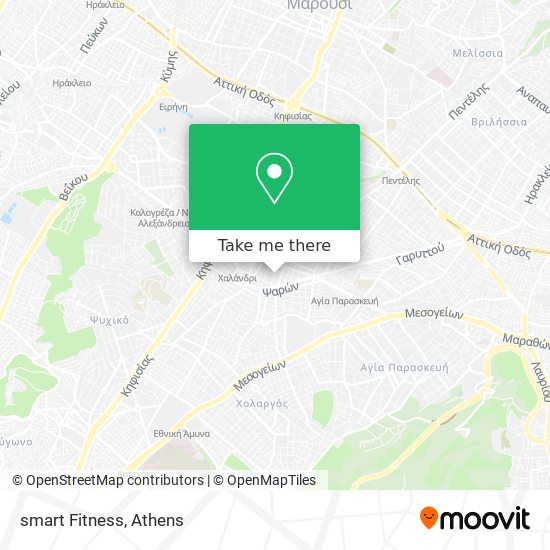 smart Fitness map