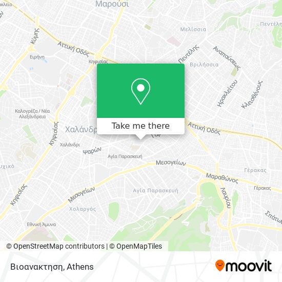Βιοανακτηση map