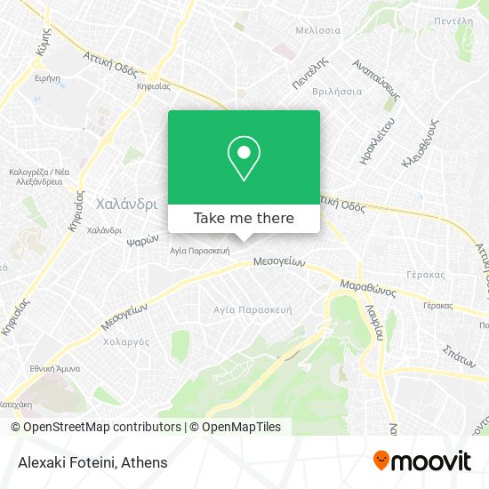 Alexaki Foteini map