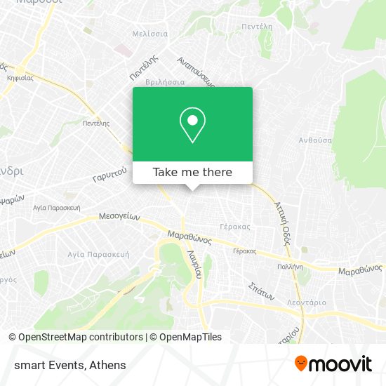smart Events map