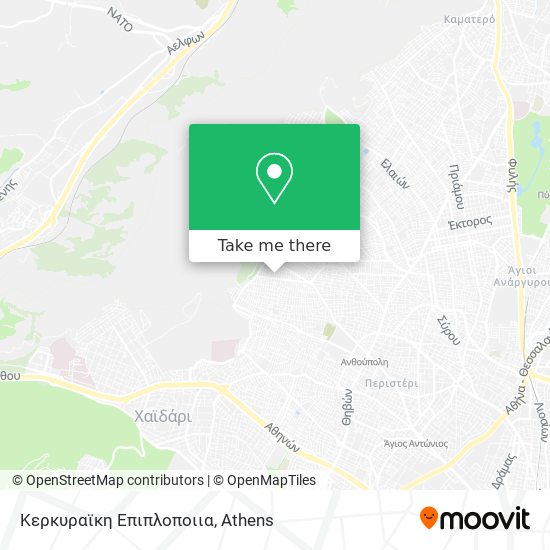 Κερκυραϊκη Επιπλοποιια map