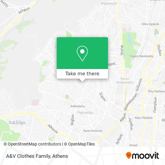 A&V Clothes Family map