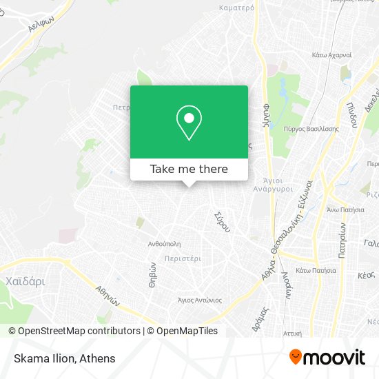 Skama Ilion map