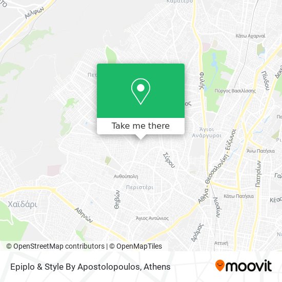 Epiplo & Style By Apostolopoulos map