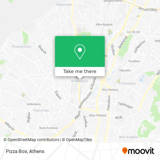Pizza Box map
