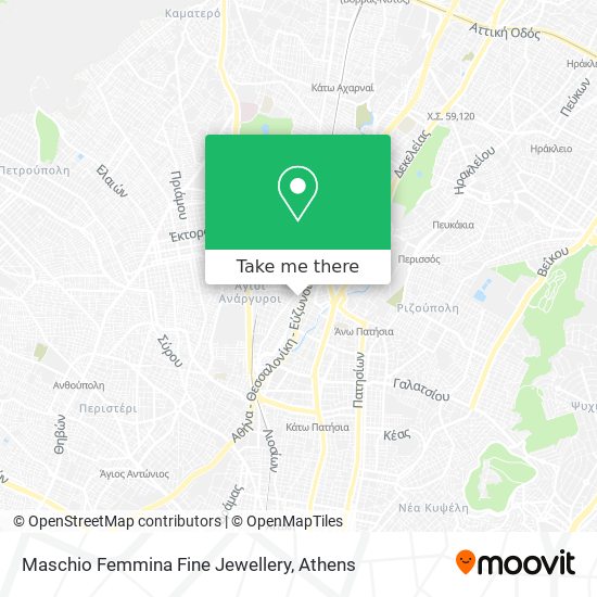 Maschio Femmina Fine Jewellery map
