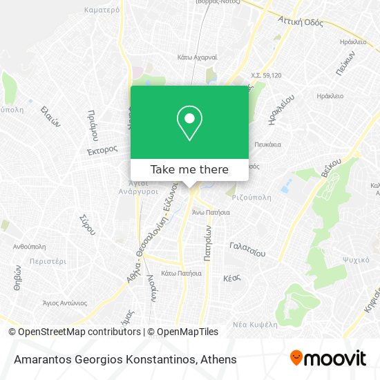 Amarantos Georgios Konstantinos map