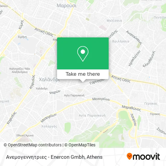 Ανεμογεννητριες - Enercon Gmbh map